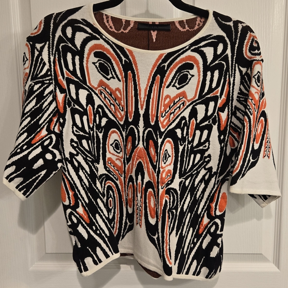 RVN short sleeve sweater